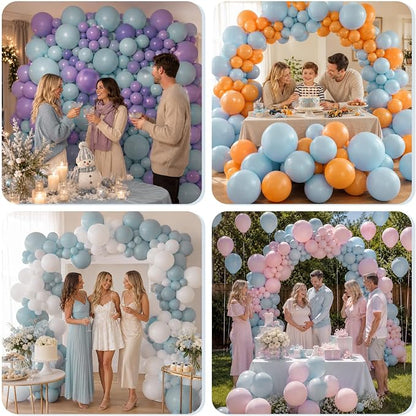 Dusty Blue Balloons - Image 9