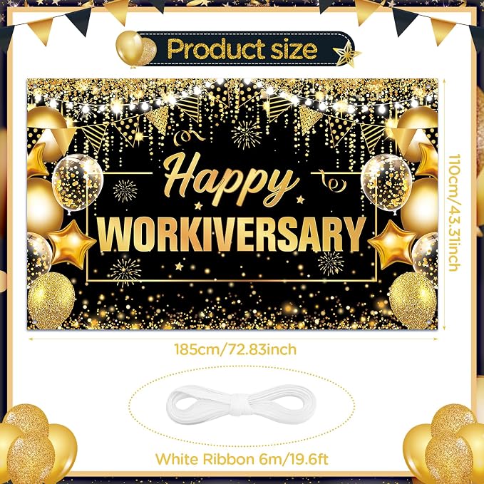 Happy Work Anniversary Decorations - Image 6