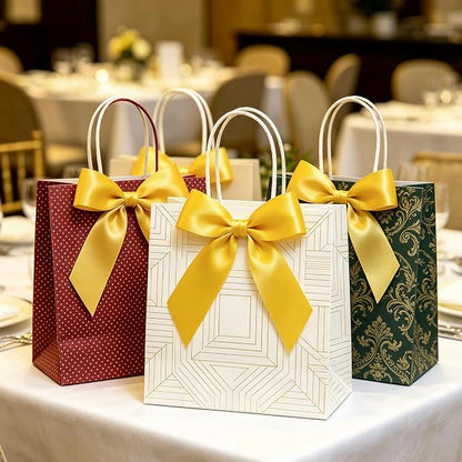 30Yards 1In Yellow Satin Ribbon - Image 7