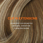 Full Shine 24 Inch Real Hair Extensions Clip in Human Hair for Long Hair Brown Roots Honey Blonde Remy Clip in Hair Extensions Double Weft Invisible Straight 7 Pcs 120 G