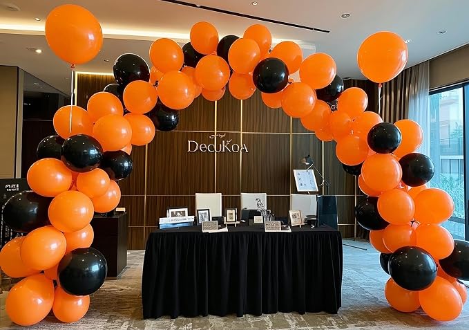 Orange Balloons 145pcs Different Sizes 18 12 10 5 Inch Arch Kit Garland - Image 4