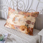 SLPBABY Silk Pillowcase for Hair and Skin with Hidden Zipper Print (Queen, Pattern18)