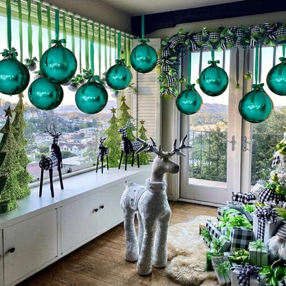 20 Pcs Vbs 2026 Metallic Green Foil Balloons Giant 22 Inch 4d Round Metallic - Image 6