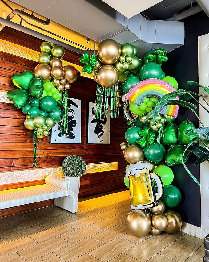 Green Balloons, Jungle Safari, Birthday Party Decorations - Image 3