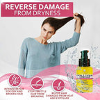 Apple Cider Vinegar Hair Serum Oil - Anti Frizz Styling Product to Stop Flaky and Itchy Scalp - Repair Treatment for Dry and Damaged Hair - Intense Moisturizer for Women and Men – For All Hair Types