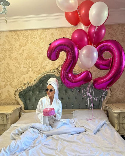 Hot Pink 2 Balloon - Image 8