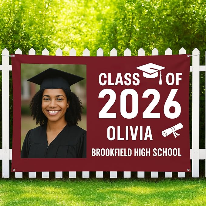 Custom Graduation Banner Class of 2026 - Image 5