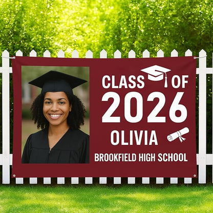 Custom Graduation Banner Class of 2026 - Image 5