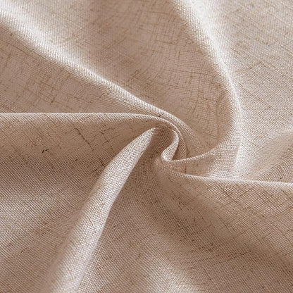MIULEE Natural Beige Linen Curtains 52x108 Inch - Image 8