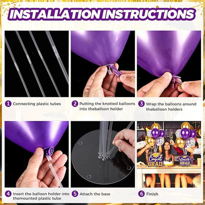 6 Sets 2026 Graduation Balloon Stand Kit - Image 4
