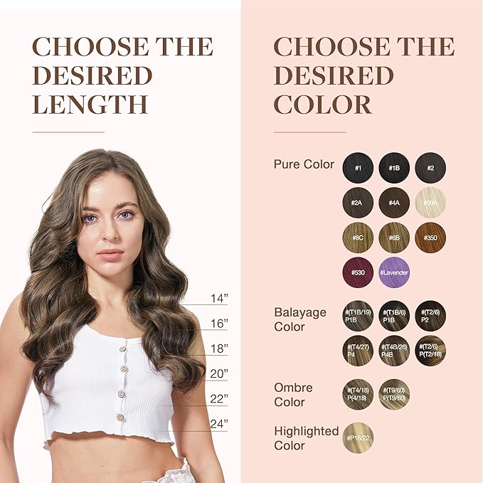 GOO GOO Clip in Hair Extensions Real Human Hair, Remy Human Hair Extensions Clip ins for Women, Natural Human Hair, 14inch 120g 7Pcs, 4D/14/5B Brunette Balayage