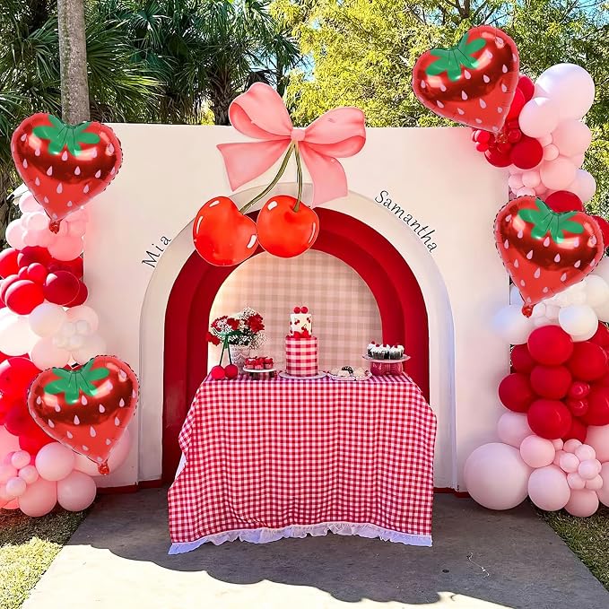 18 Inch Strawberry Foil Balloons - Image 5