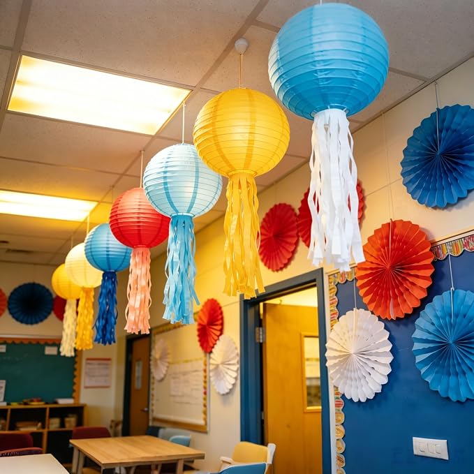 Blue, Circus Party, Classroom Decor, Baby Shower & Kids’ Room Accents - Image 4