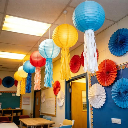 Blue, Circus Party, Classroom Decor, Baby Shower & Kids’ Room Accents - Image 4