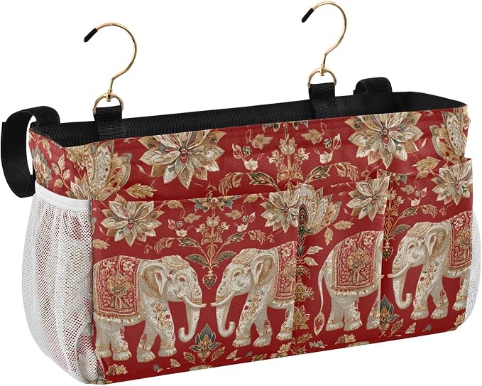 Bedside Caddy Hanging Bunk Bed Caddy Bed Organizer Hanging Pocket - Image 2