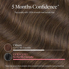 GOO GOO Tape in Hair Extensions Human Hair, 4A Chocolate Brown, 4cm Wide Tape, 18inch 20pcs 80g, Real Human Hair, Seamless Tape in, Instant Length&Volume
