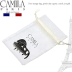 Camila Paris CP2385 French Hair Clip for Women for Thick Hair for Long Curly Wavy Hair, Large, Girls Hair Claw Clips Jaw Styling Hair Accessories for Women, Strong Hold No Slip Grip, Made in France