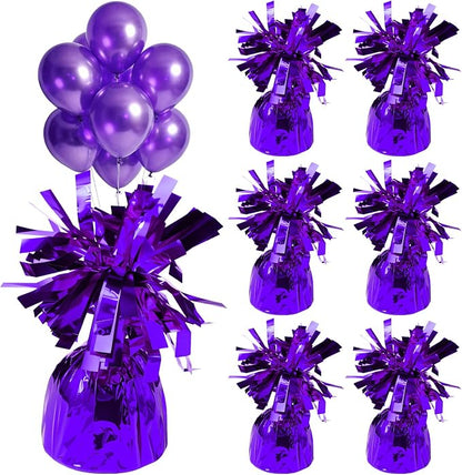 6 Pcs Balloon Weights Metallic Anchor Balloon Holder by Unknown