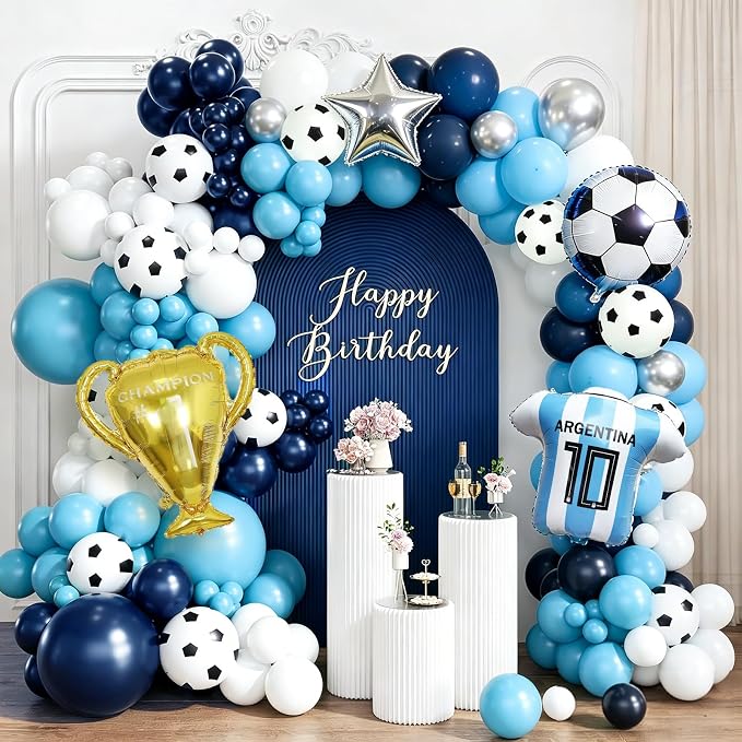 Soccer Balloon Garland Arch Kit - Image 6