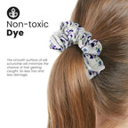 cute design scrunchies for all hair type elastic hair band great for ponytails XL srcunchies set these soft hair ties is great for every occasion (butterfly)