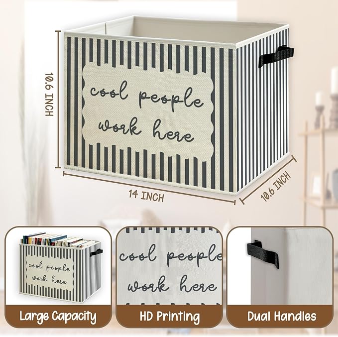 Cool People Work Here Office Storage Basket - Image 5