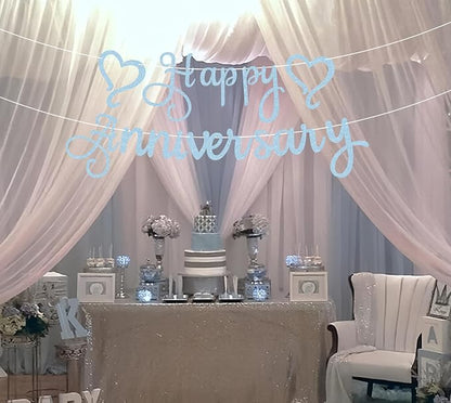 Pre-Strung Happy Anniversary Banner - Image 6