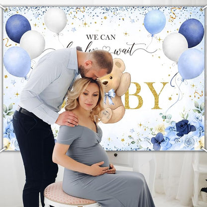 Avezano Bear Baby Shower Backdrop - Image 8