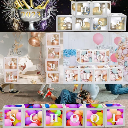 Ledido Transparent Balloon Boxes - Image 3