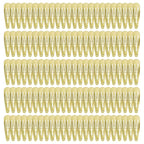 120 Pack Gold Metal Snap Hair Clips - Non-Slip Hairpins Barrettes for Women & Girls, Secure Braids, Updos, Buns - Durable & Lightweight (Plastic Storage Box Included)