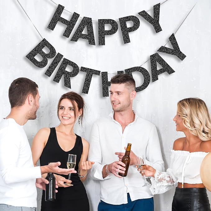 Pre-Strung Happy Birthday Banner - Image 5