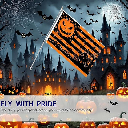 Custom Halloween Flag 3x5 Ft Outdoor, Personalize Print Your Own Text/Photo/Logo - Image 4
