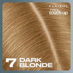 Clairol Root Touch-Up by Nice'n Easy Permanent Hair Dye, 7 Dark Blonde Hair Color, Pack of 1