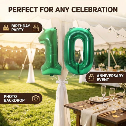 YPSelected 32 Inch Large Foil Helium Number Balloon Birthday Wedding Party 0-9 - Image 5