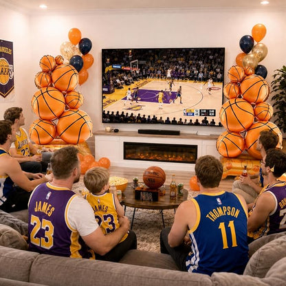 Giant Standing Basketball Balloons - Image 5
