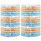 Hair Ties for Thick Hair, Funtopia 30 Pcs Ponytail Holders Elastics Hair Bands, No Damage No Crease Hair Elastics for Women Girls Teens