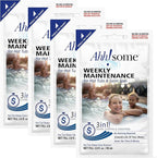Triple-Action 3-in-1 Weekly Hot Tub Cleaner, Conditioner & Clarifier – Hot Tub Chemicals for Crystal Clear Water – Works on All Hot Tubs & Inflatable Spas – Made in USA – Veteran-Owned (26 Weeks Kit)