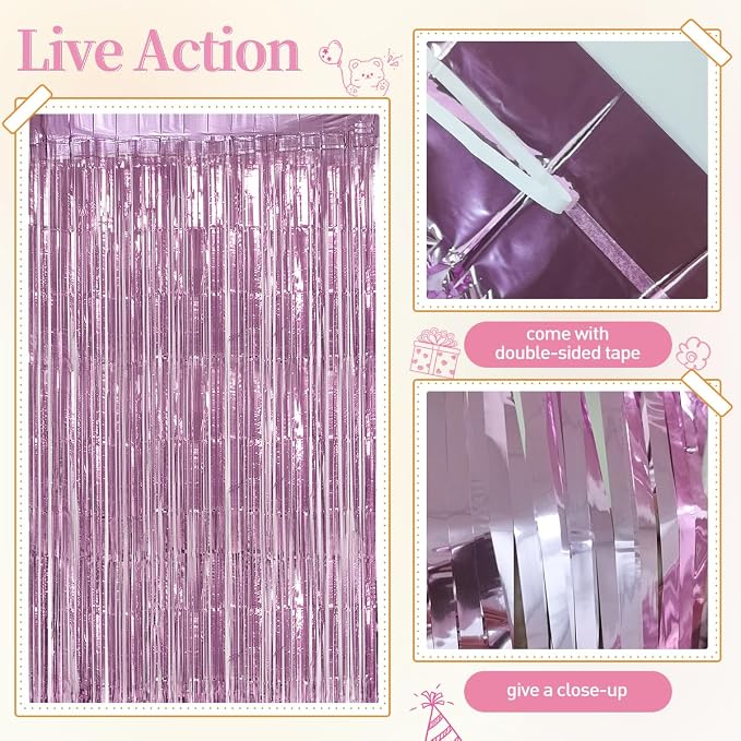 157Pcs Pink and White Balloons Garland Arch Kit - Image 3