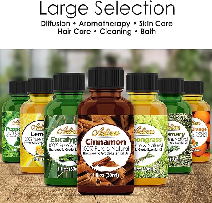 Artizen 30 ml Essential Oils Cleaning Blend for Kitchen, Home, Bathroom Cleaner or Air Freshener (1 fl oz)