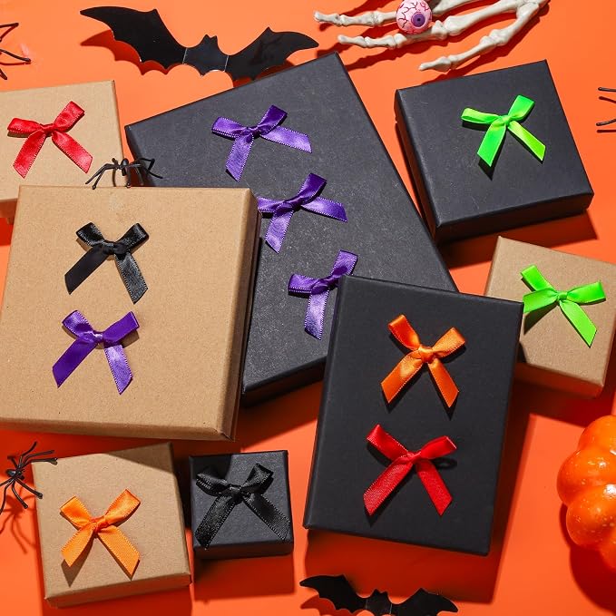 YGDZ Mini Bows, Halloween Decor, 5 Colors, Tiny Bows - Image 6