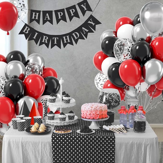 Red and Black Balloons - Image 7