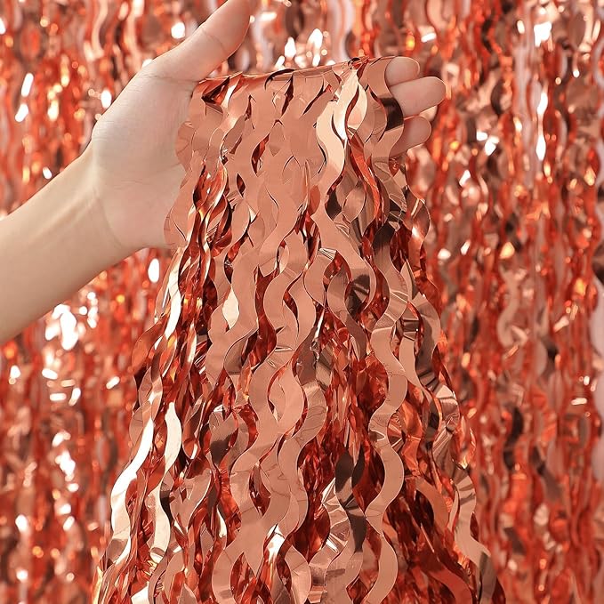 CYLMFC Wavy Fringe Curtain by CYLMFC