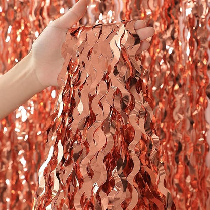 CYLMFC Wavy Fringe Curtain by CYLMFC
