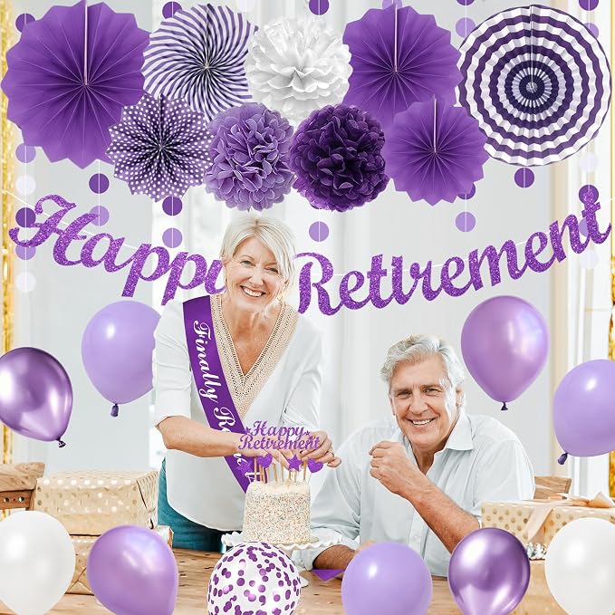 Vlipoeasn Retirement Decorations - Image 8