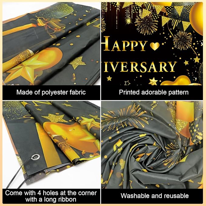 Happy Anniversary Decorations Kit - Image 4