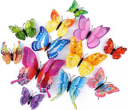 OPSEAM 3D Butterfly Wall Decor Butterfly Decorations Stickers by Opseam