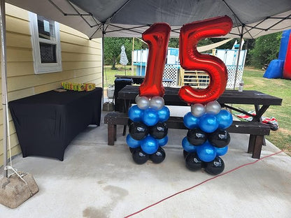 30 Balloon Numbers 40 Inch for 30th Year Old Birthday Decorations, Inflation - Image 4