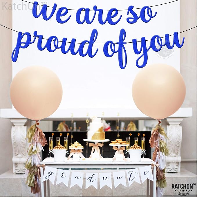 KatchOn Graduation Decorations 2026 | Felt We are So Proud of You Banner - Image 8