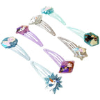 Disney Frozen Kids Hair Clips for Girls Snap Clips 8 Pack Multi Color Ages 3+
