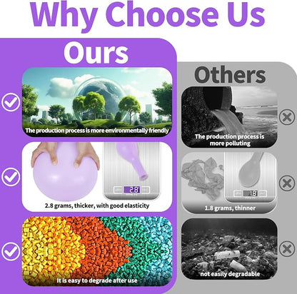 68pcs Purple Balloons 12inch - Image 3