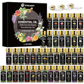 Essential Oils Set 40 Pcs, Essential Oils Perfect for Diffuser, Fragrance Oil Set for Massage, Soap, Candle Bath Bombs Making
